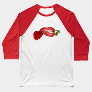 Rose Mask Baseball T-Shirt